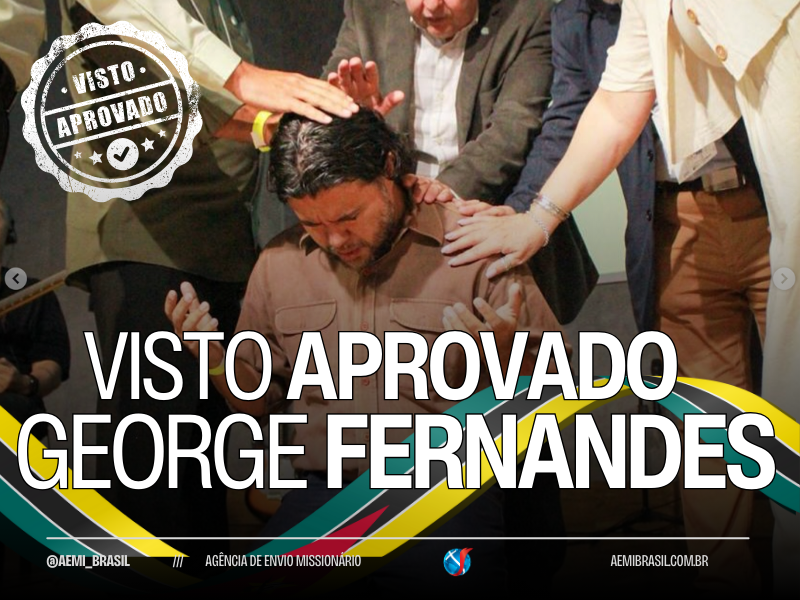 Missionário enviado — George Fernandes